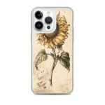 Sunflower Botanical iPhone Case | Nature Art - Image 25