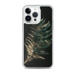Dark Fern Frond iPhone Case | Nature Art - Image 25