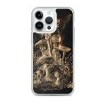 Dark Forest Mushroom Cluster iPhone Case | Nature Art - Image 25