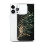 Dark Fern Frond iPhone Case | Nature Art - Image 26