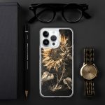 Dark Sunflower iPhone Case | Nature Art - Image 99