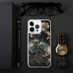 Dark Succulent Cluster iPhone Case | Nature Art - Image 99
