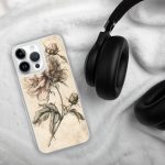 Peony Botanical iPhone Case | Nature Art - Image 127