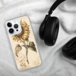 Sunflower Botanical iPhone Case | Nature Art - Image 100