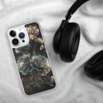 Dark Succulent Cluster iPhone Case | Nature Art - Image 100