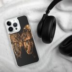 Dark Atlas Moth iPhone Case | Nature Art - Image 100