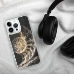 Dark Nautilus Shell iPhone Case | Nature Art - Image 100