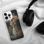 Dark Fly Agaric Mushroom iPhone Case | Nature Art - Image 100