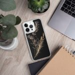 Dark Lavender Branch iPhone Case | Nature Art - Image 101