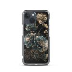 Dark Succulent Cluster iPhone Case | Nature Art - Image 37