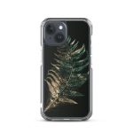 Dark Fern Frond iPhone Case | Nature Art - Image 37