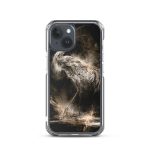 Dark Crane iPhone Case | Nature Art - Image 37
