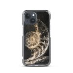 Dark Nautilus Shell iPhone Case | Nature Art - Image 37