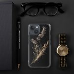 Dark Lavender Branch iPhone Case | Nature Art - Image 117