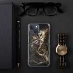 Dark Barn Owl iPhone Case | Nature Art - Image 117