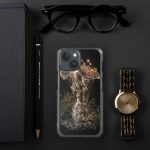 Dark Fly Agaric Mushroom iPhone Case | Nature Art - Image 117