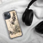 Lavender Branch iPhone Case | Nature Art - Image 118