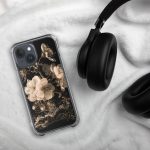 Dark Cherry Blossom iPhone Case | Nature Art - Image 118