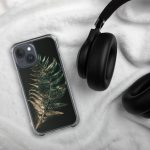 Dark Fern Frond iPhone Case | Nature Art - Image 118