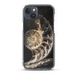 Dark Nautilus Shell iPhone Case | Nature Art - Image 31