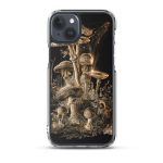 Dark Forest Mushroom Cluster iPhone Case | Nature Art - Image 31