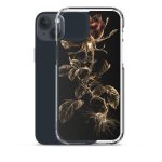Dark Wild Rose iPhone Case | Nature Art - Image 32