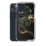 Dark Monstera Leaf iPhone Case | Nature Art - Image 32