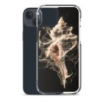 Dark Conch Shell iPhone Case | Nature Art - Image 32