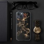 Dark Wild Rose iPhone Case | Nature Art - Image 108