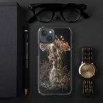 Dark Fly Agaric Mushroom iPhone Case | Nature Art - Image 108