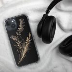 Dark Lavender Branch iPhone Case | Nature Art - Image 109