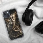 Dark Barn Owl iPhone Case | Nature Art - Image 109
