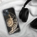 Dark Nautilus Shell iPhone Case | Nature Art - Image 109