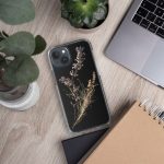 Dark Lavender Branch iPhone Case | Nature Art - Image 110