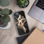 Dark Conch Shell iPhone Case | Nature Art - Image 110