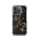 Dark Wild Rose iPhone Case | Nature Art - Image 35