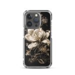 Dark Magnolia iPhone Case | Nature Art - Image 35