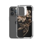 Dark Peony Botanical iPhone Case | Nature Art - Image 36