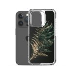 Dark Fern Frond iPhone Case | Nature Art - Image 36