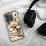 Magnolia Botanical iPhone Case | Nature Art - Image 115