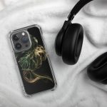 Dark Monstera Leaf iPhone Case | Nature Art - Image 115