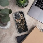 Dark Peony Botanical iPhone Case | Nature Art - Image 116