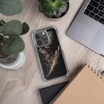 Dark Lavender Branch iPhone Case | Nature Art - Image 116