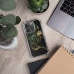 Dark Monstera Leaf iPhone Case | Nature Art - Image 116