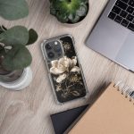Dark Magnolia iPhone Case | Nature Art - Image 116