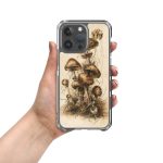 Forest Mushroom Cluster iPhone Case | Nature Art - Image 79