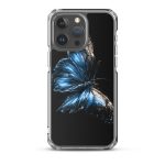 Dark Blue Morpho Butterfly iPhone Case | Nature Art - Image 33