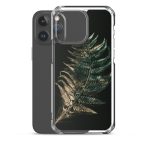 Dark Fern Frond iPhone Case | Nature Art - Image 34