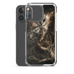 Dark Barn Owl iPhone Case | Nature Art - Image 34