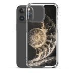 Dark Nautilus Shell iPhone Case | Nature Art - Image 34